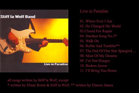 4. CD Live in Paradise